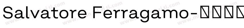 Salvatore Ferragamo字体转换